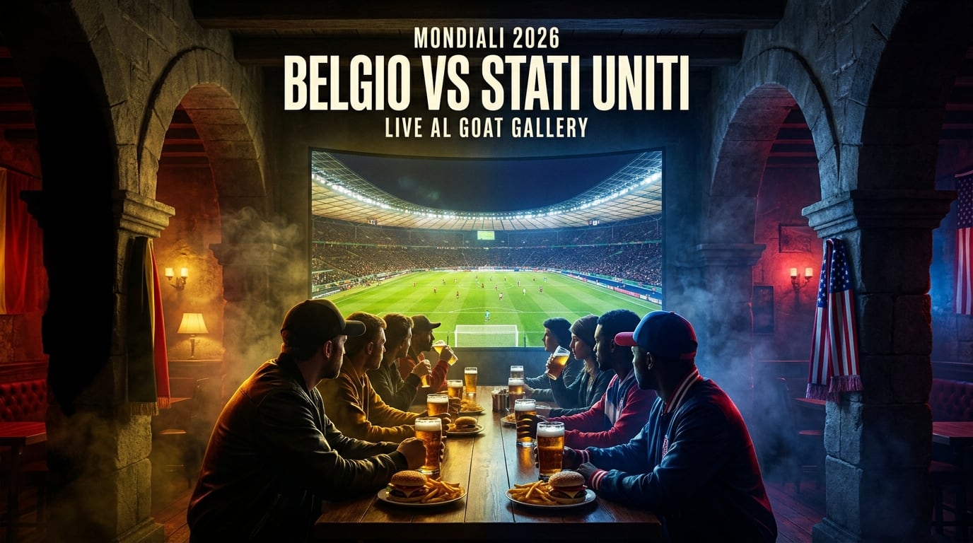 Mondiali 2026 · Belgio vs Stati Uniti