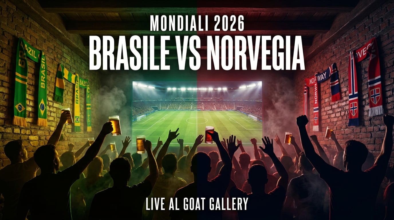 Mondiali 2026 · Brasile vs Norvegia